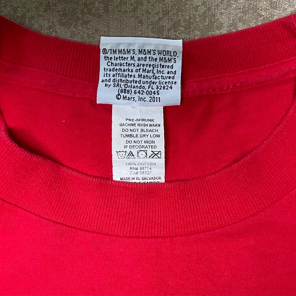 M&Ms T-Shirt XL - Picture 2 of 2